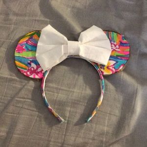Lilly Pulitzer Minnie Mouse Ears!